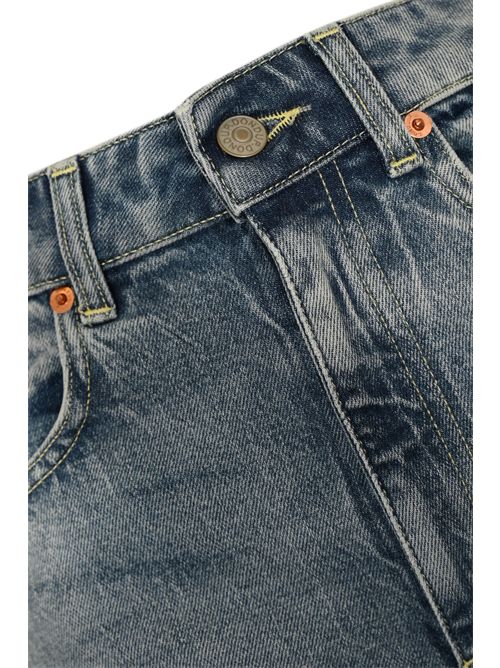 Jeans Beatrix wide leg in denim DONDUP | DP828 DSH371 LO3800